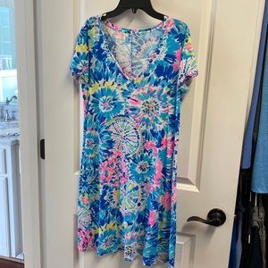 Lilly Pulitzer V-neck short sleeve cotton dress